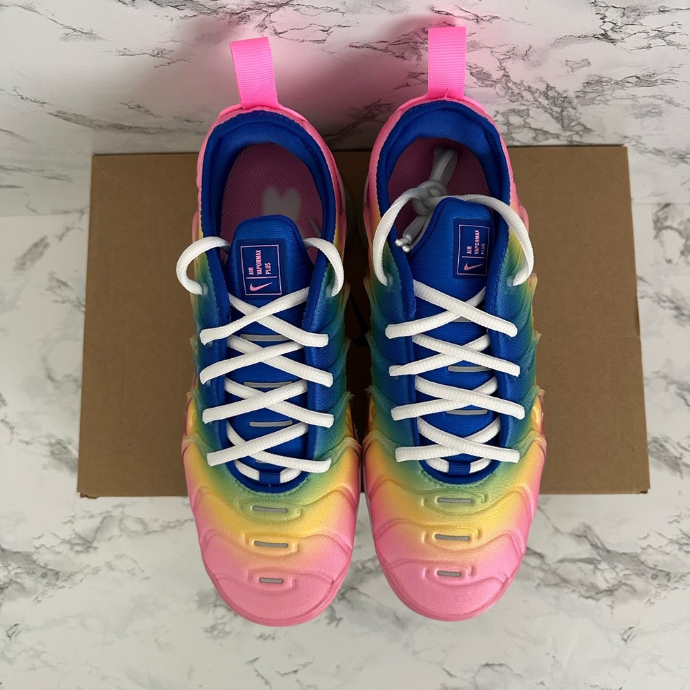 Nike Air Vapormax Plus Bubblegum Pink Athletic Shoes FJ4550-606 Women's Size 7.5 - Picture 4 of 7